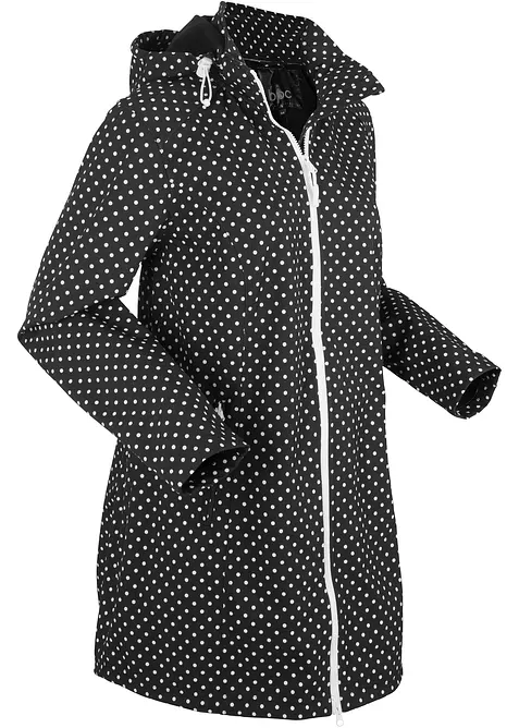 Leichte, wasserabweisende Softshell-Langjacke, bonprix