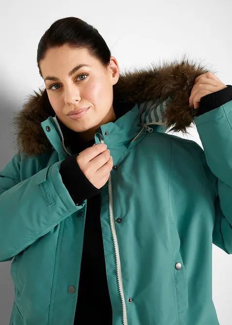 Parka outdoor imperméable avec capuche, bonprix