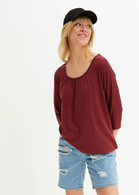 Oversize-Shirt aus Viskose-Mix, bonprix