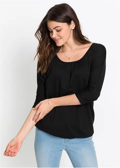 Oversize-Shirt aus Viskose-Mix, bonprix