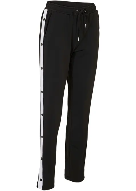 Jogginghose mit Druckkn&ouml;pfen, schnelltrocknend, bonprix