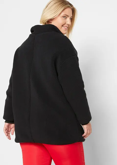Teddy-Fleece Jacke, bonprix