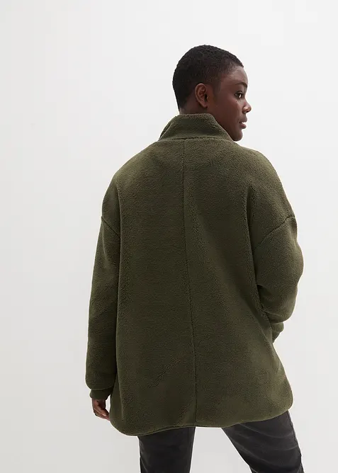 Teddy-Fleece Jacke, bonprix