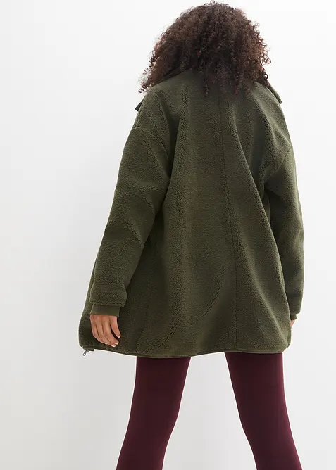 Teddy-Fleece Jacke, bonprix