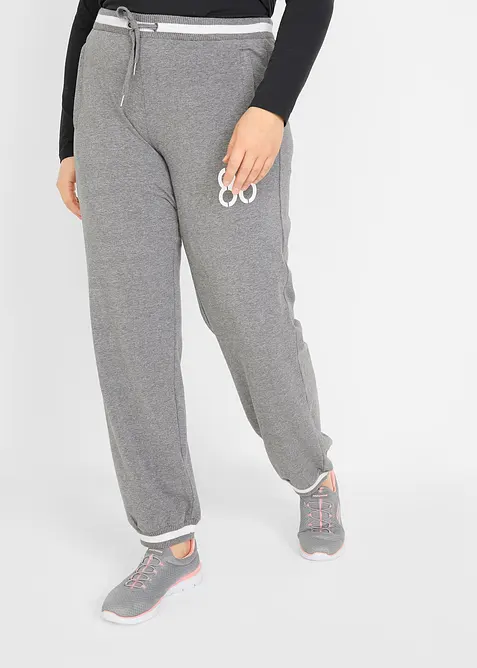 Pantalon sweat en matière élastique, bonprix