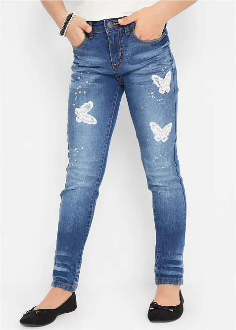 Jean skinny taille mi-haute, bonprix