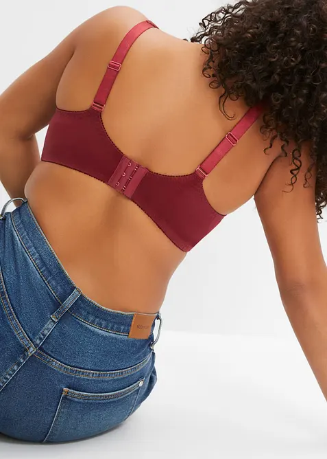 Lot de 3 soutiens-gorge coton &agrave; armatures, bonprix