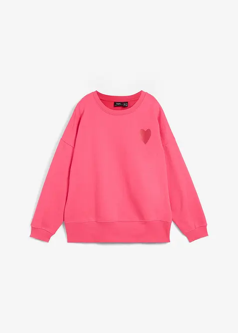 Oversized-Sweatshirt aus Bio-Baumwolle, bonprix