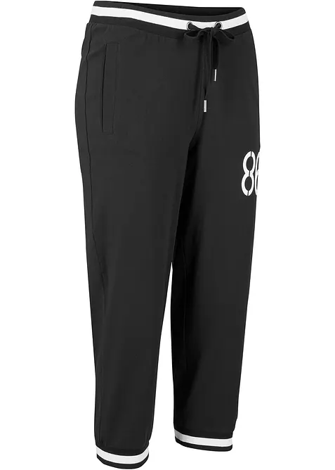 Jogginghose, 3/4-Länge aus Baumwollmix, bonprix