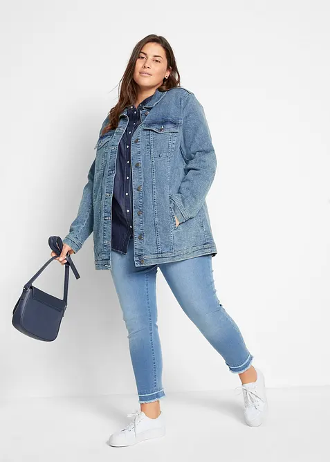 Stretch-Jeansjacke, Boyfriend, bonprix