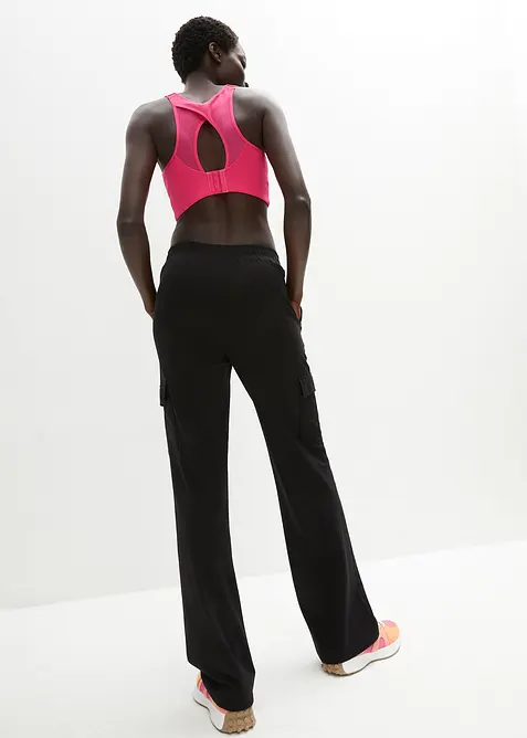 Jogginghose aus elastischem Baumwoll-Mix, bonprix