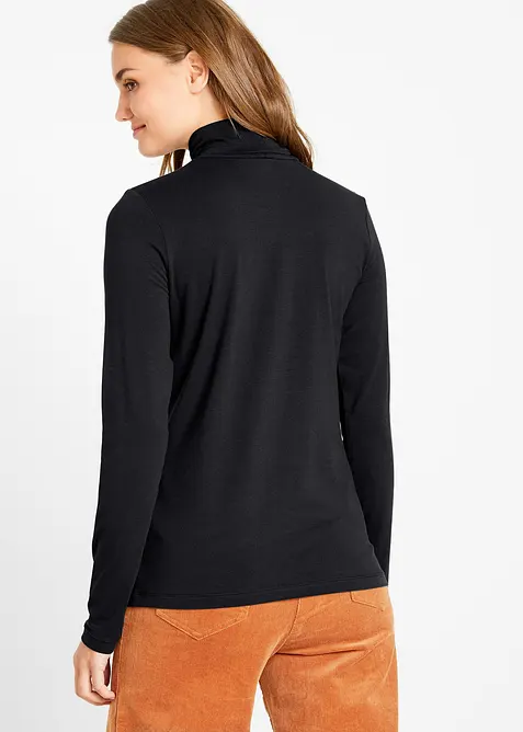 Lot de 2 T-shirts col roulé, bonprix