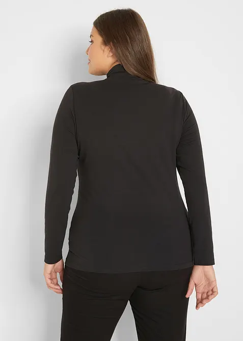 Lot de 2 T-shirts col roulé, bonprix