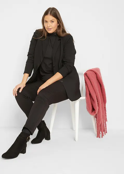 Lot de 2 T-shirts col roulé, bonprix