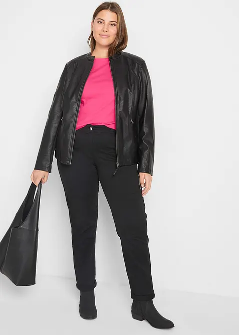 Langarmshirt aus reiner Bio-Baumwolle, bonprix