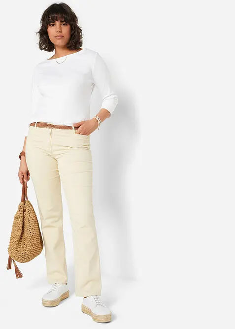 Langarmshirt aus reiner Bio-Baumwolle, bonprix