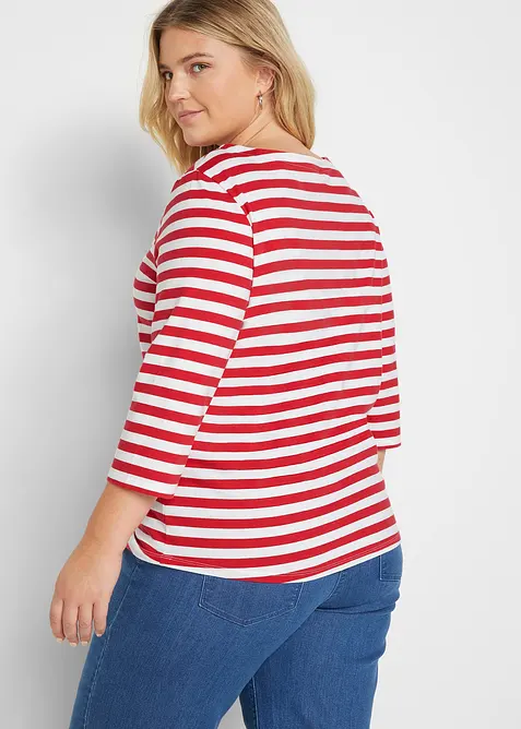 Shirt mit U-Boot-Ausschnitt, bonprix