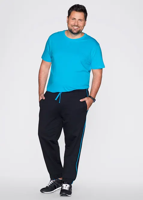 Pantalon de jogging à détails contrastants, bonprix