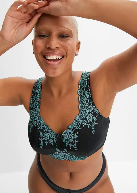 Entlastungs-BH ohne B&uuml;gel mit gepolsterten Tr&auml;gern, bonprix