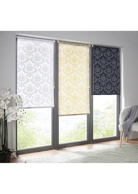 Store enrouleur brise-vue à imprimé ornemental, bonprix