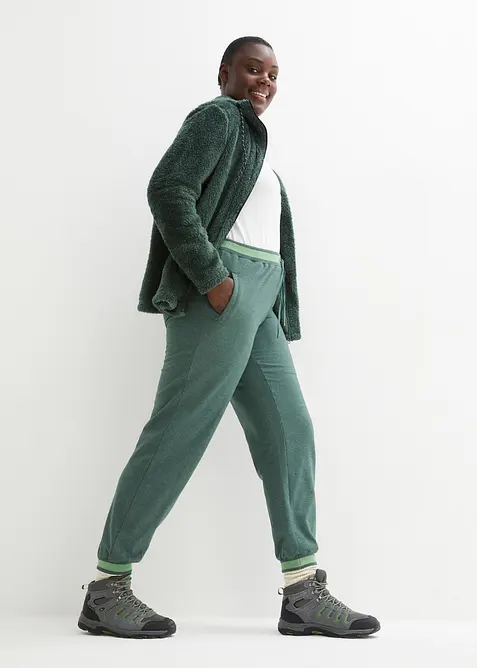 Sweathose aus Baumwoll-Mix, 2er Pack, bonprix