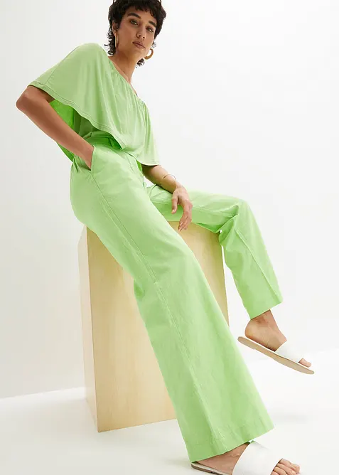 Webhose aus Leinen-Baumwoll-Mix, bonprix