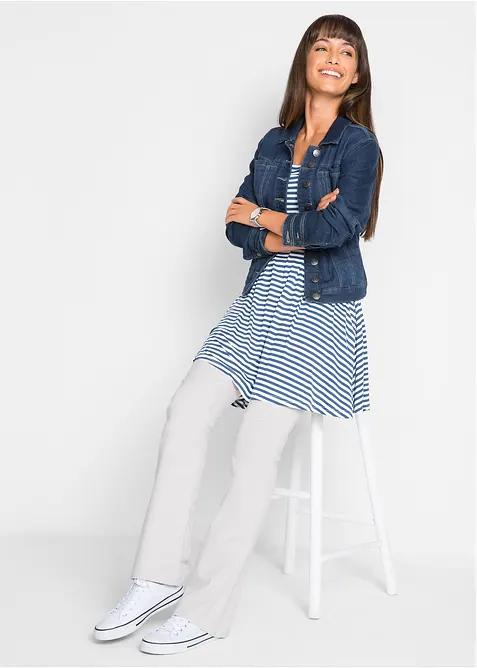 Tunika-Shirt aus Viskose-Mix, bonprix