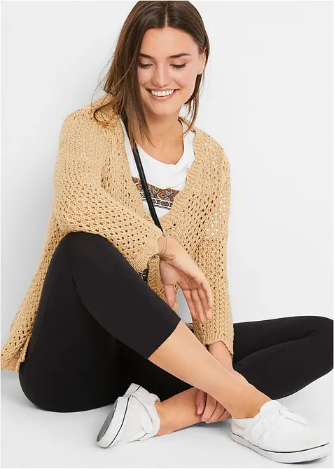 Capri-Leggings mit Bequembund, bonprix