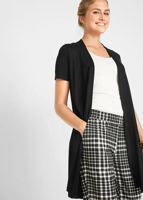 Gilet doux en jersey viscose, bonprix