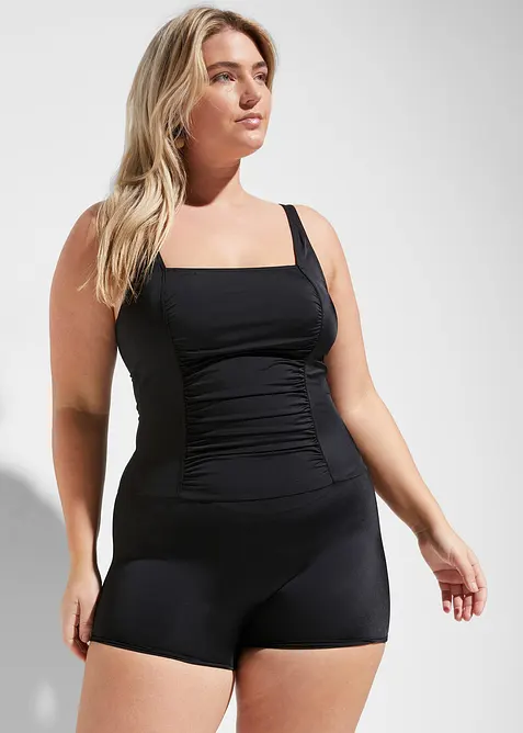 Maillot 1 pièce shorty, bonprix