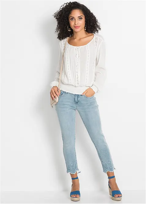 Blouse en viscose douce, bonprix