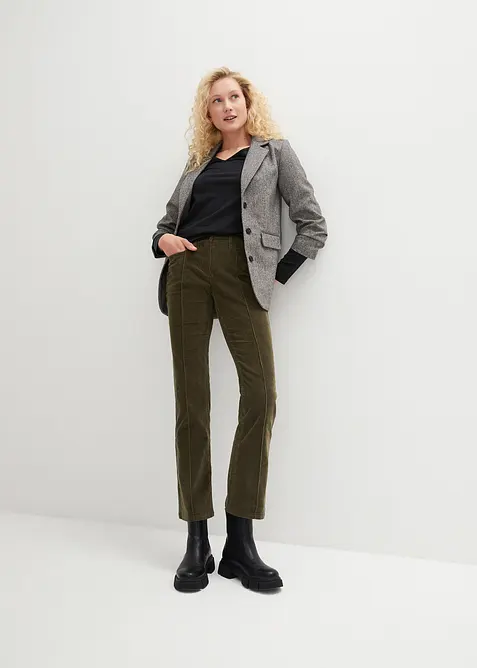 Figurbetontes Langarmshirt (2er Pack), bonprix