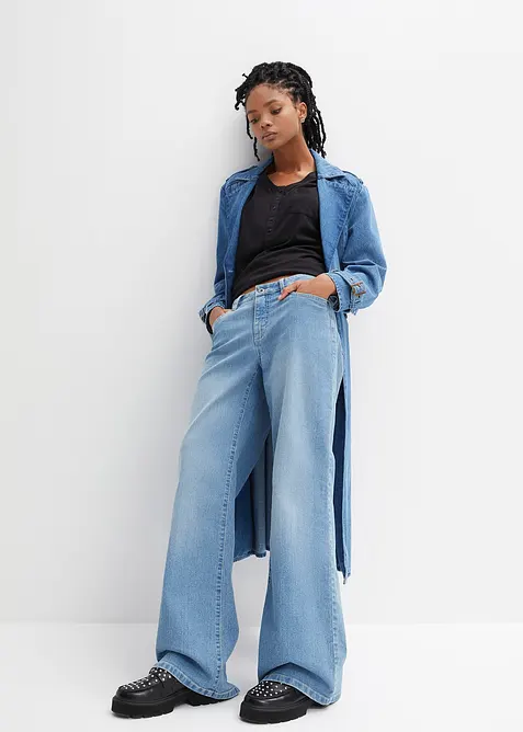 T-Shirt aus Baumwoll-Viskose-Mix, bonprix