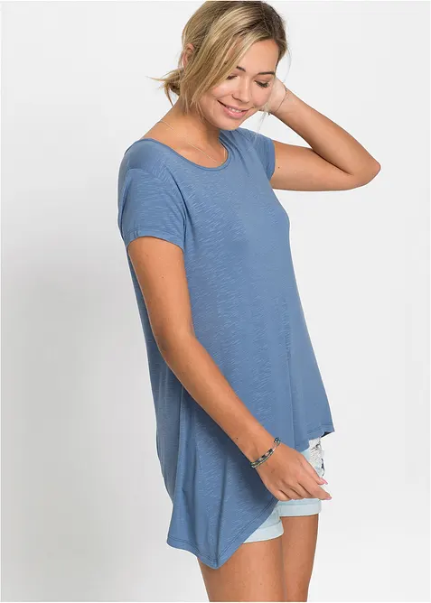 Shirt in asymmetrischer L&auml;nge, bonprix