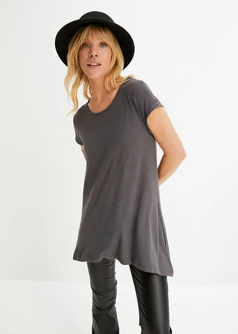 Shirt in asymmetrischer L&auml;nge, bonprix