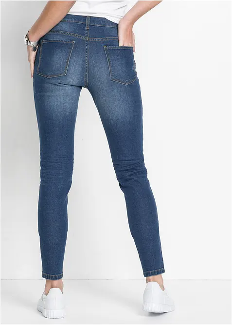 Skinny-Jeans, Mid Waist, cropped, bonprix