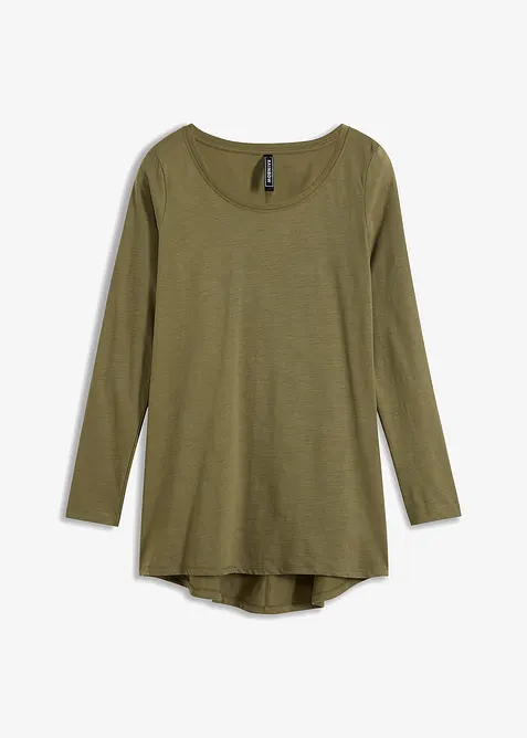 Langarmshirt aus reiner Baumwolle, bonprix