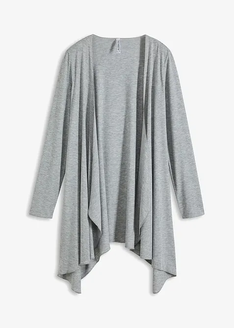Gilet fluide en viscose m&eacute;lang&eacute;e, bonprix