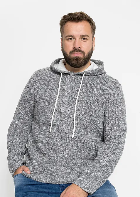 Pullover mit Kapuze, bonprix