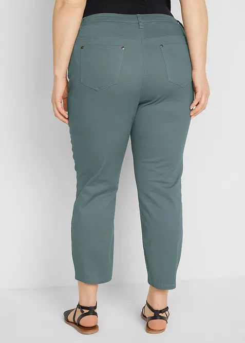 Slim Fit 7/8-Hose, High Waist, bonprix