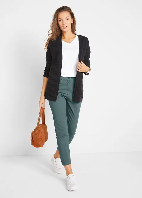 Slim Fit 7/8-Hose, High Waist, bonprix