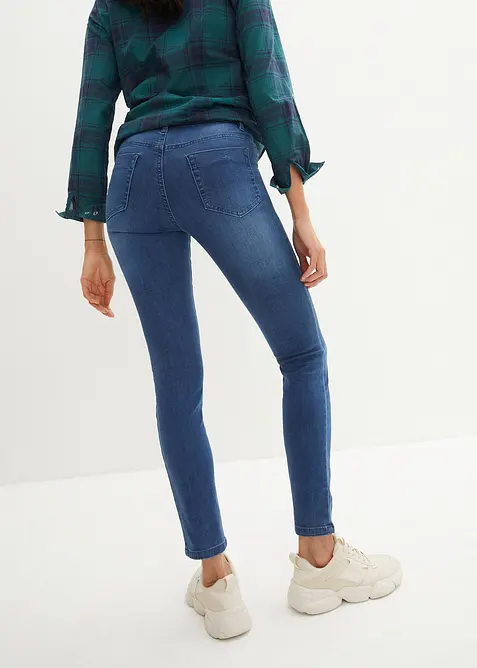 Jean slim taille haute, sculptant, bonprix