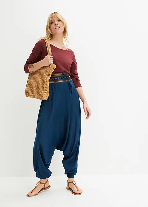 Langarmshirt aus reiner Baumwolle, bonprix