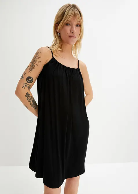Jerseykleid aus fließender Viskose, bonprix