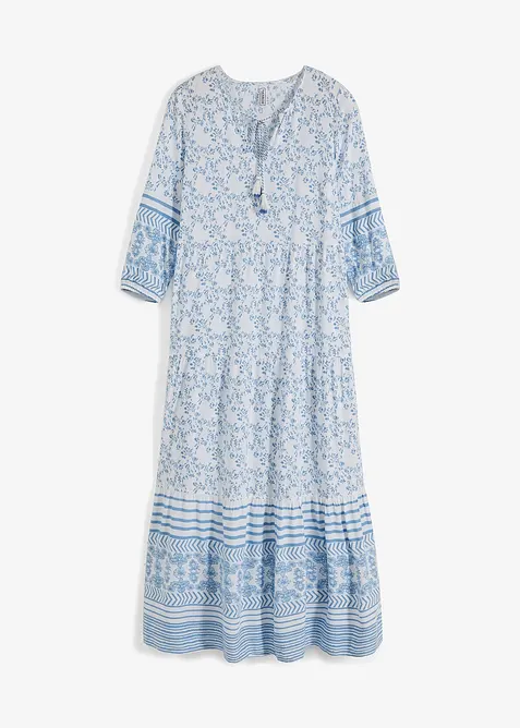 Maxikleid aus flie&szlig;ender Viskose, bonprix