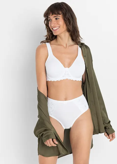 Soutien-gorge moul&eacute; &agrave; bretelles rembourr&eacute;es, bonprix