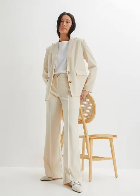 Pantalon de tailleur, coupe flare, bonprix