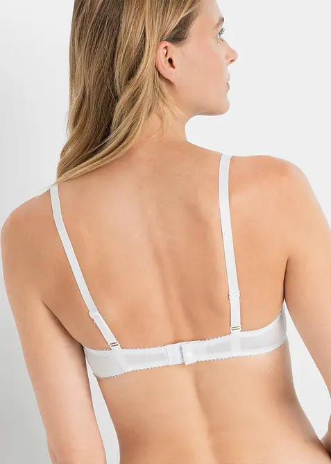 Push-up-BH mit feiner Spitze (3er Pack), bonprix