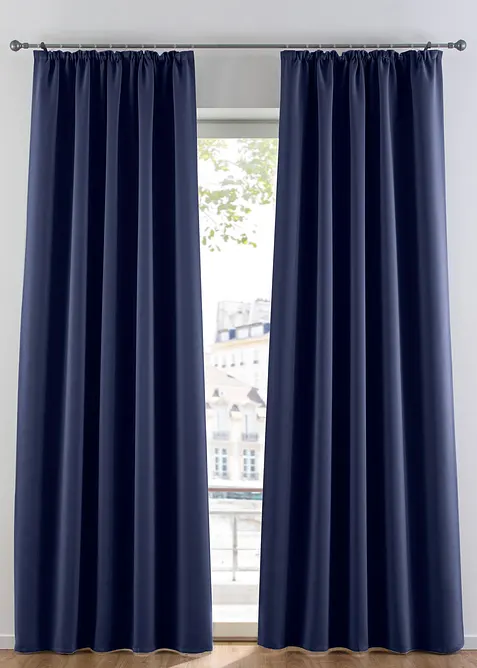 Abdunkelnder Vorhang, in vielen Gr&ouml;&szlig;en (1er Pack), bonprix