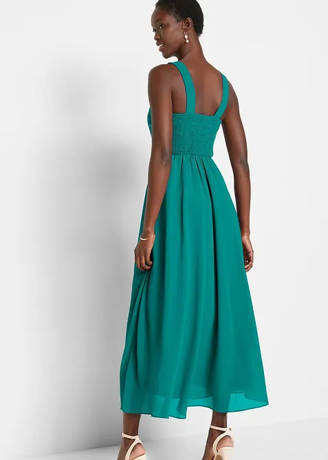 Robe longue brodée de sequins, bonprix